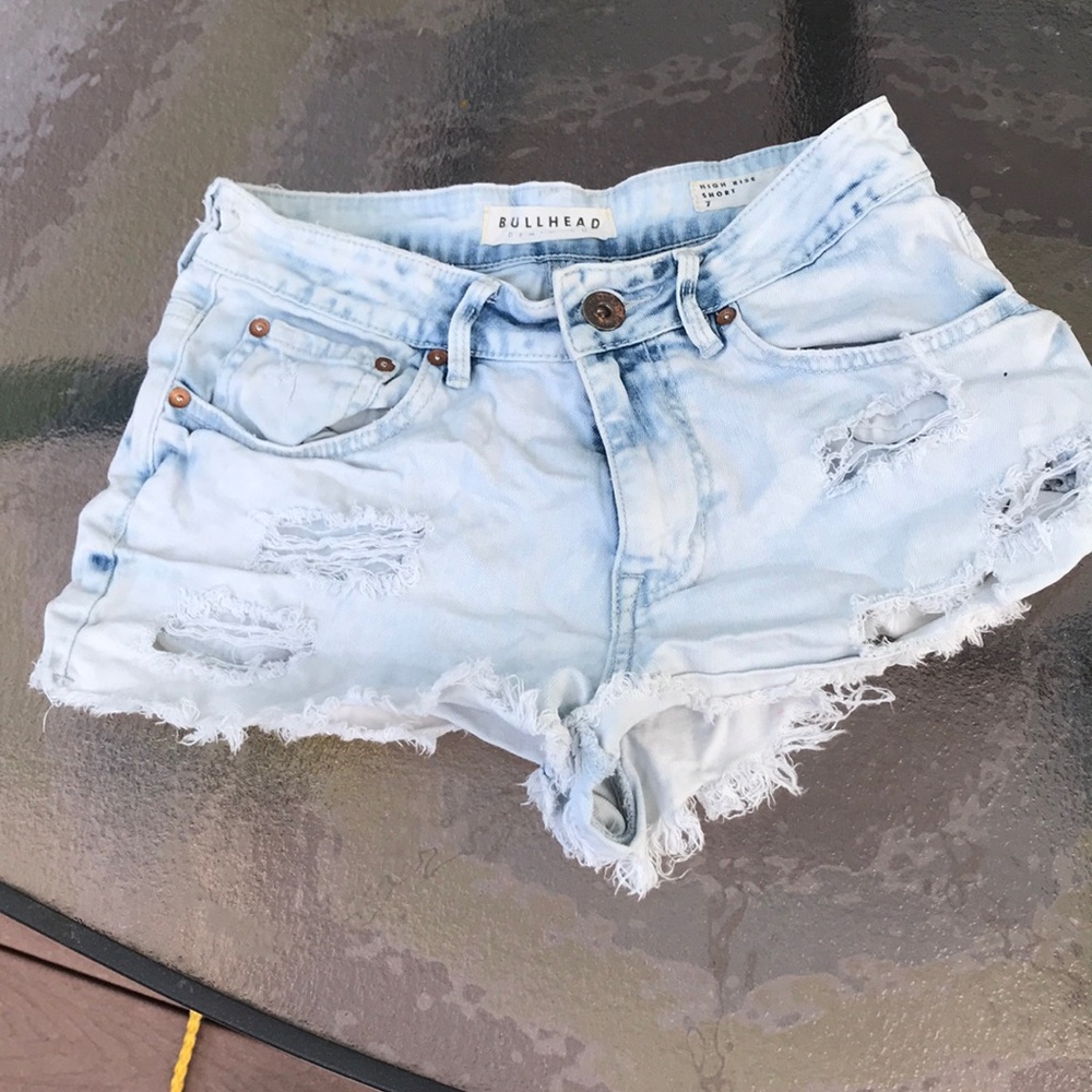 Bullhead jean shorts size 7 juniors
